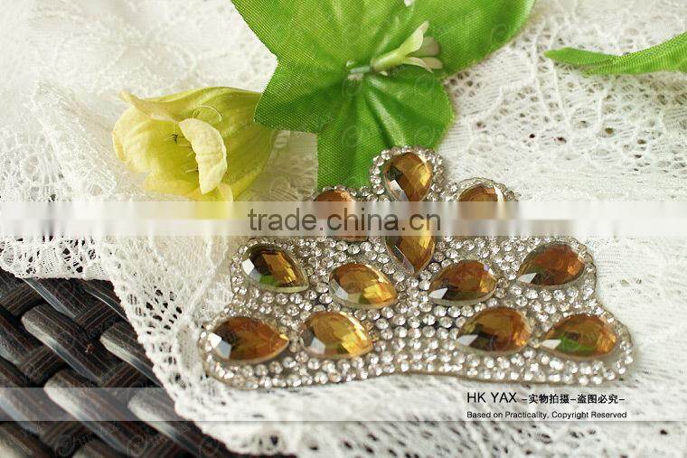 jw0912 China Factory Bridal Crystal Rhinestone Patches;Beautiful Crystal Applique;Crystal Rhinestone Patches