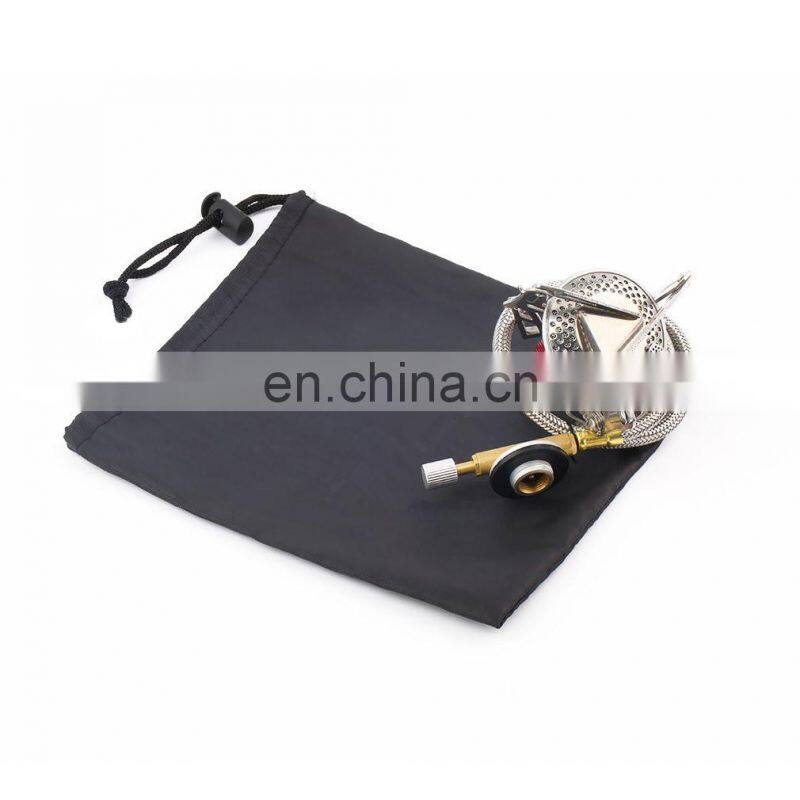 Aluminum Alloy Stainless Steel Outdoor Burn Camping Gas Stove Gas-powered with Piezo Ignition Hiking