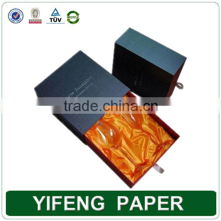 Cheap packing box of royal style wine packaging box