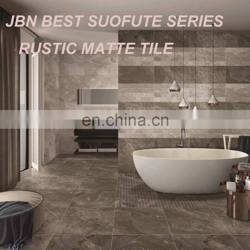 Foshan 600x600 grey outdoor kajaria floor tile marble vein ceramic bathroom tiles JB6077H