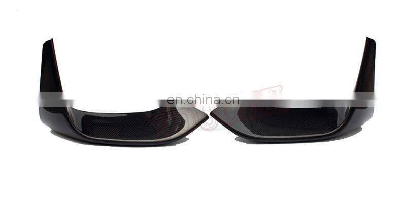 2 pcs/set carbon fiber air canards front splitter for BMW M3 M4 F80 F82