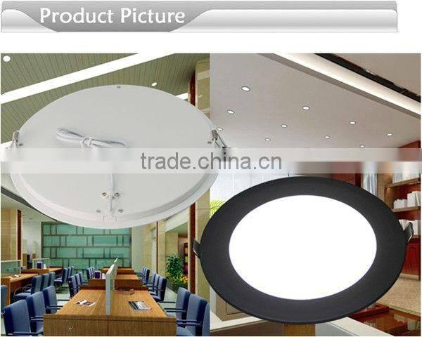 Room led panel lighting, 8W round 4inch recessed led panel light