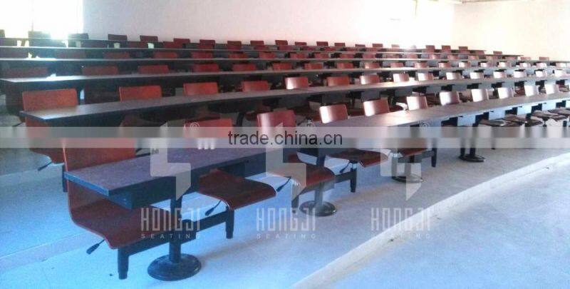 Own patent school desk student chair school furniture TC-916-V for classroom