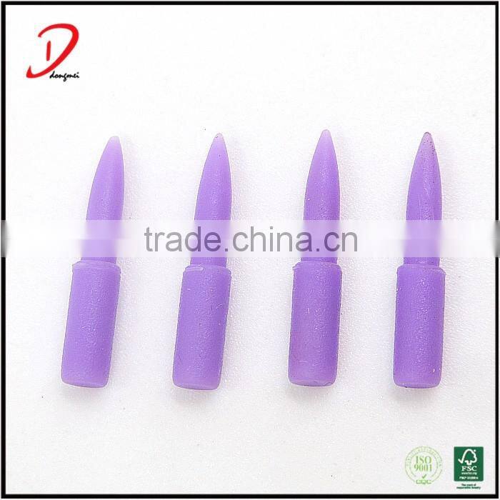 Wholesale cheap colored silicone eyeliner brush heads