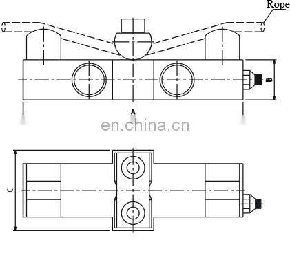 digital Wire Pressuremeter Rope Tension Meter