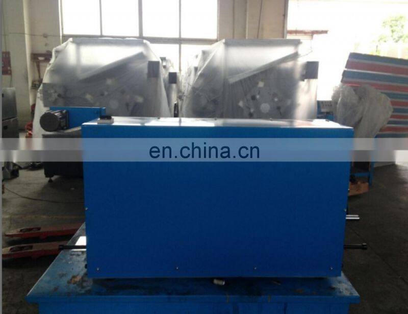 UTP460 4 color desk top mini garment satin label printing machine, wash care polyester ribbon rotary letterpress printer