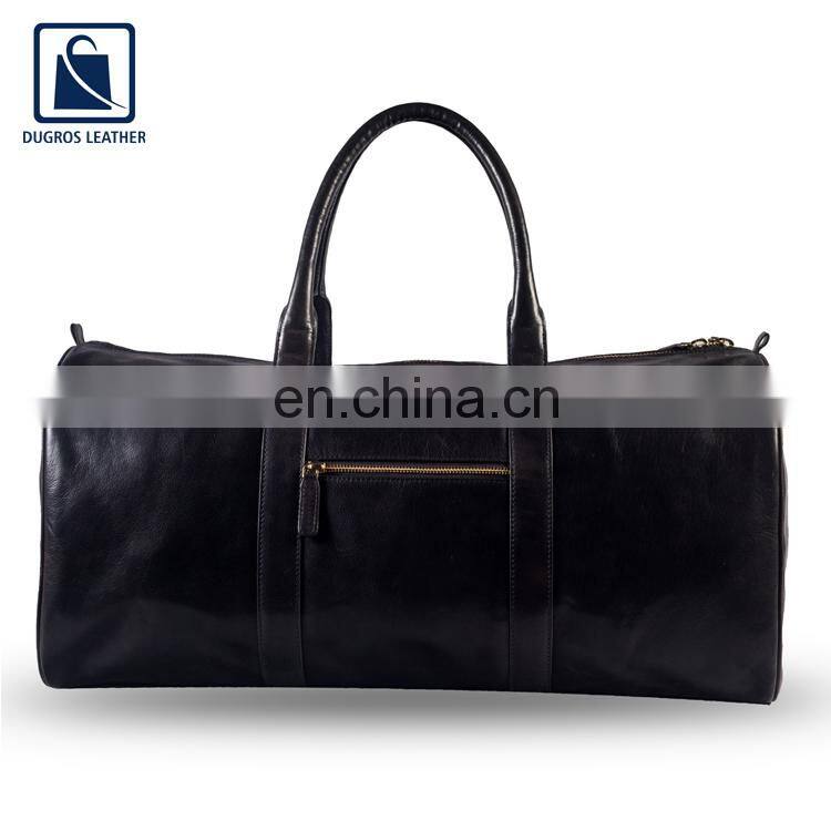 Factory Supply of Latest Designed Genuine Leather Duffel Bag for Wholesale Buyers