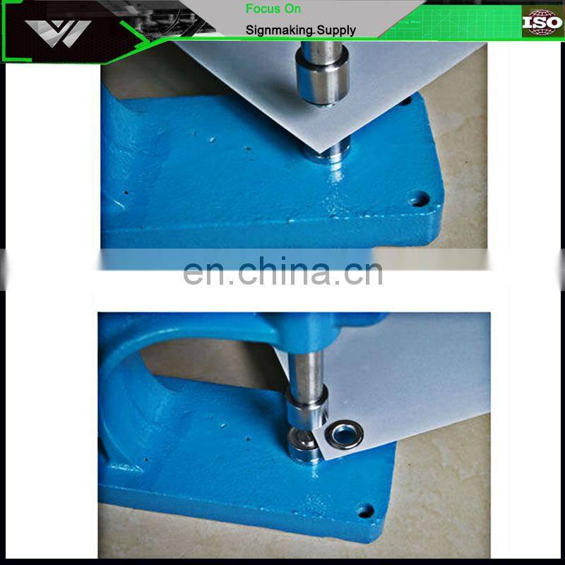 Metal Aluminium Stainless Steel Hole Grommet Punching Machine Eyelet Curtain Grommet Machine