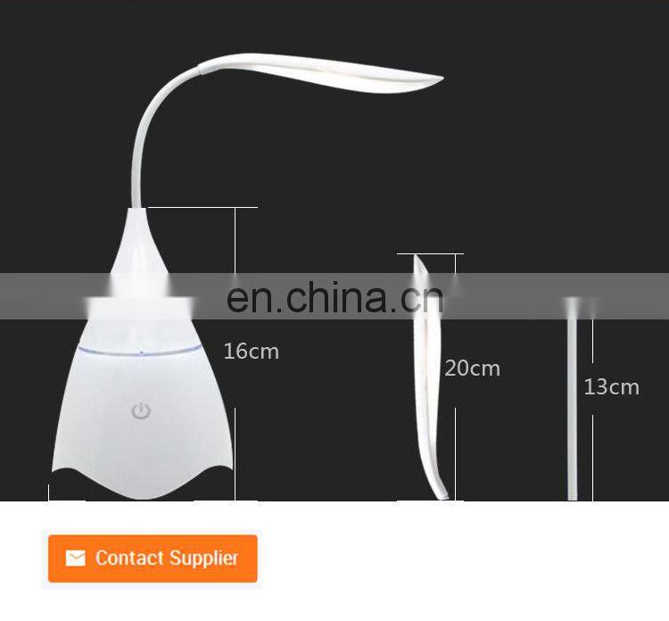 Adjustable Goose Neck Home Decor Eye Protection Indoor Table Lamp