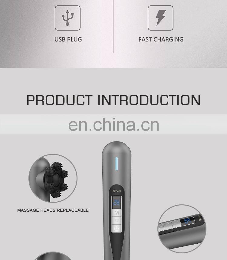 Massage stick whole body muscles shiatsu hand-held electric massager vibration massage hammer L12C