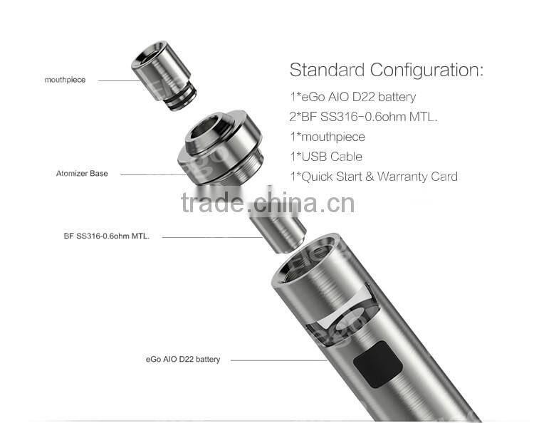 New Arrival! Original eGo AIO D22 First Batch In Stock
