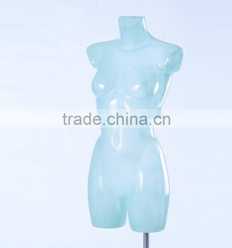 window display female torso mannequin