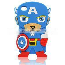 3D elephant silicone case for iphone 5/5S