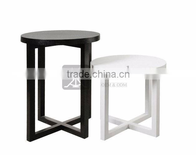CT-069 Black & White Livingroom Small Coffee table