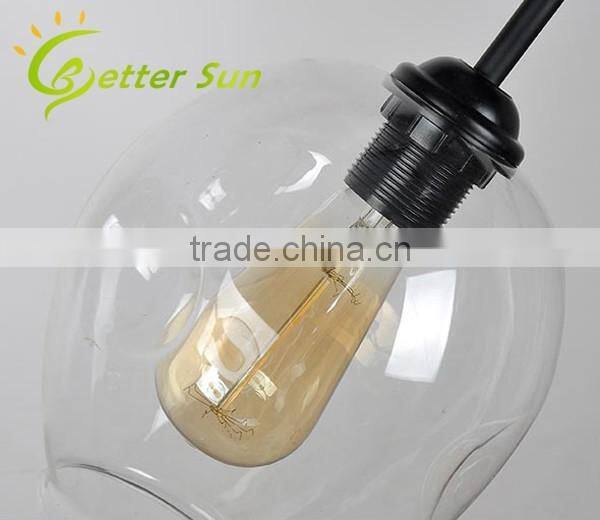 Hot Sale Lindsey Glass Ball American Style Modern Pendant Light