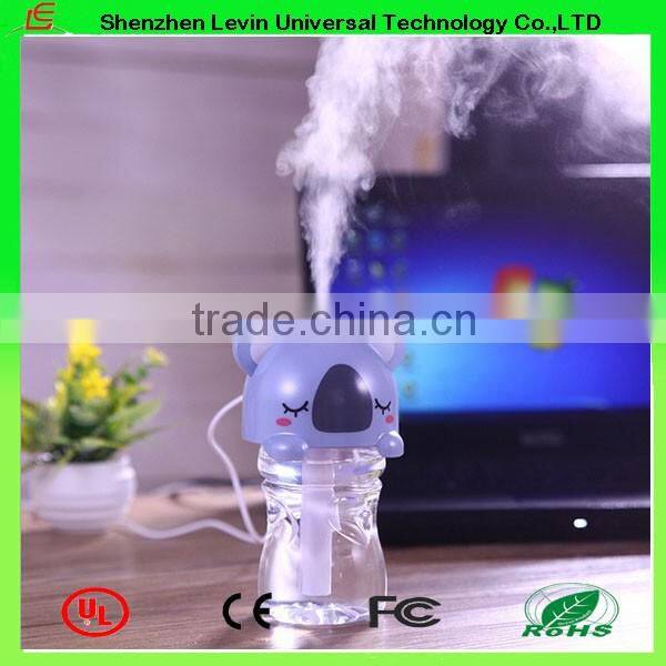Factory Wholesale Hot sale Bottle USB Cartoon Humidifier
