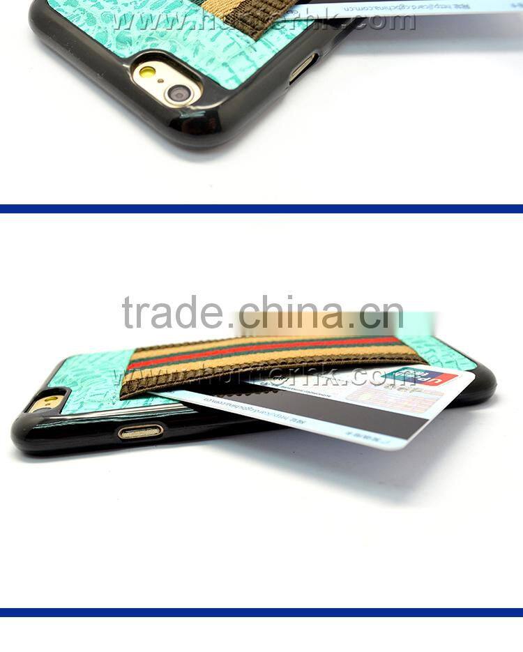 New Arrival Elastic Card Slot For iphone 6G TPU Cover