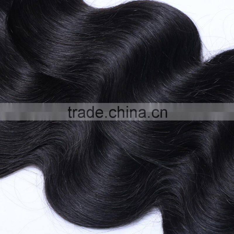 In stock fast shipping grade 7a brazilian human hair weave 18 20 22 inch long