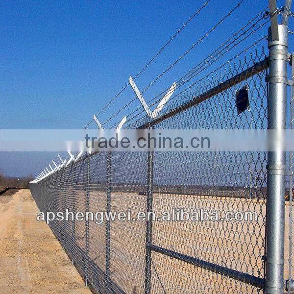Used pvc coated chain link fence for sale