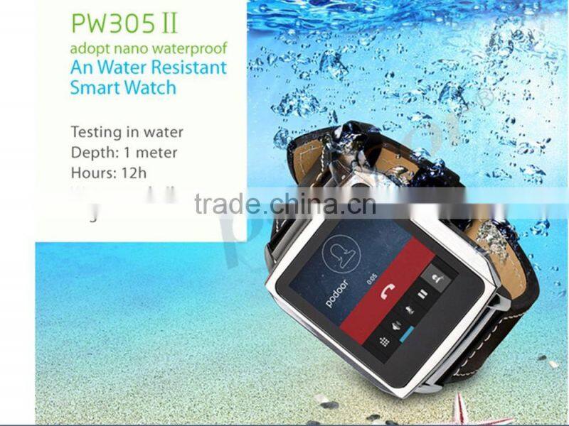 smart watch pw305II color E paper screen, heart rate ,pedometor base on server to offer healthy suggestion e-ink screen watch