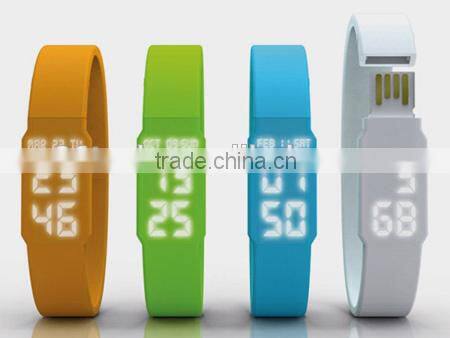 Multi-Functional USB Pen Drive 2gb 4gb 8gb 16gb 32gb Silicone USB Bracelet Watch