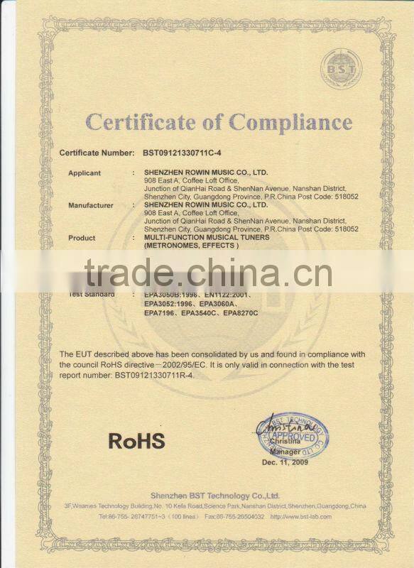 2014Multi-functional Tuner with metronome in ----2 in 1 guitar tuner for guitar bass ukelele