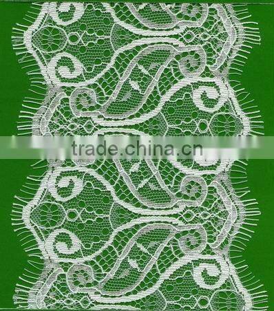 100% nylon eyelash lace trimming