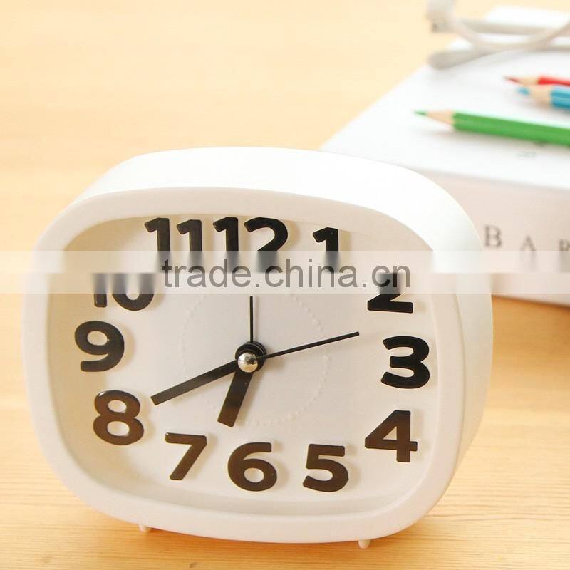 2016 LED color change desk clock, desktop clock, table clock