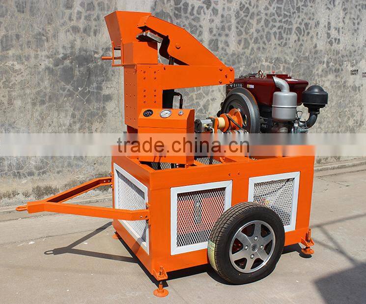 widely used hydraulic Fulang compressed earth block machine FL1-20