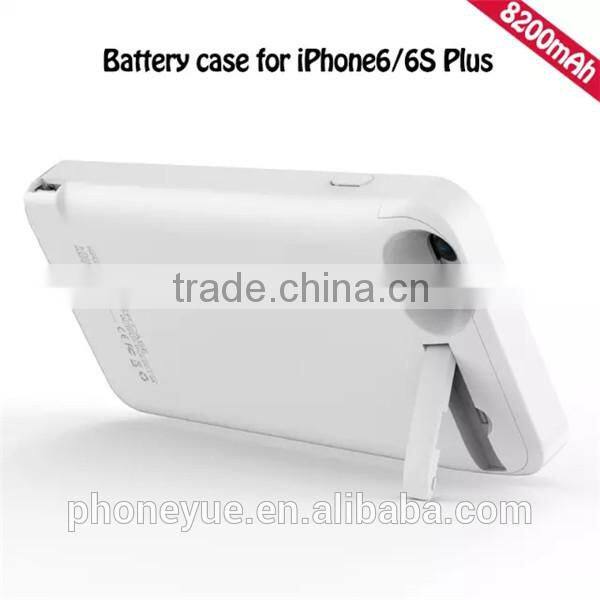 8200mah replacement portable external battery power bank case for iphone 6/6s