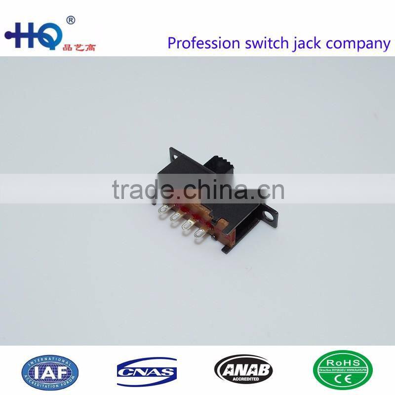 Affordable price vertical slide switches, 1p3t slide switches, 3 position slide switches, micro switches