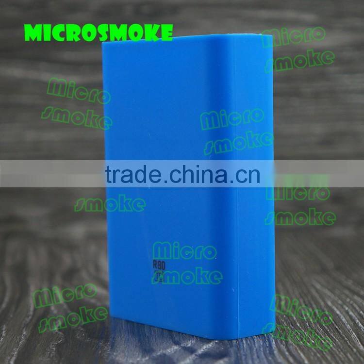 High quality Smoke Micro One Starter Kit 80w silicone case/skin/sleeve TC Micro One R80 silicone protector/enclosure in stock