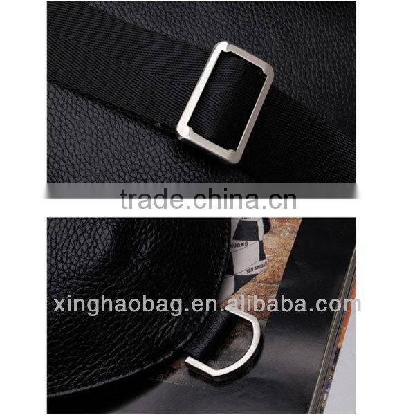 Men's high quality men leather small sling bags hand bag