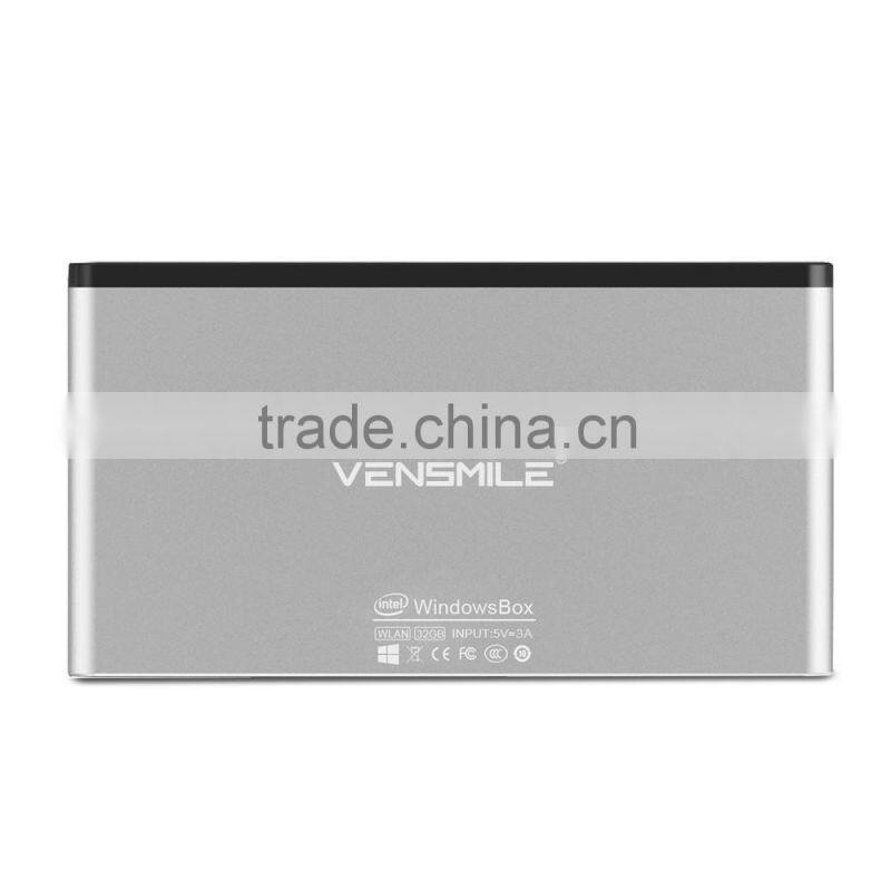 Vensmile Cherry Trail Z8300 Vensmile 2+32gb W10 mini pc with bluetooth 5g/2.4g Vensmile win 10 Intel mini pc