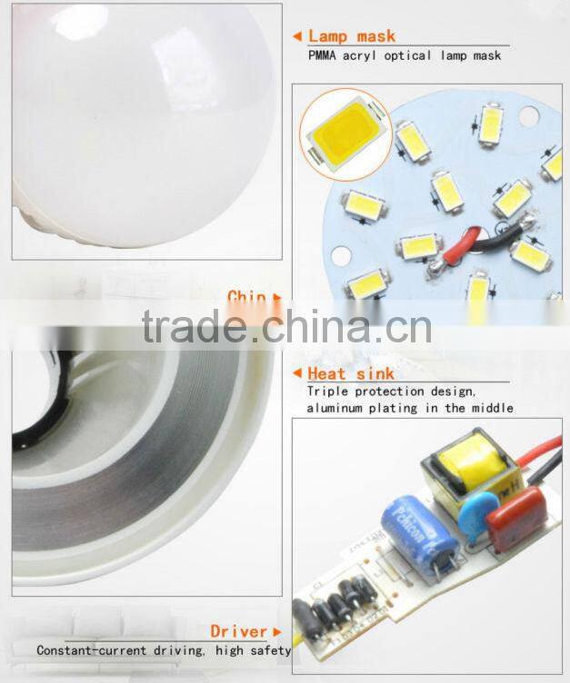 100-240V High Lumen 5W E27 LED Bulb Manufacturer
