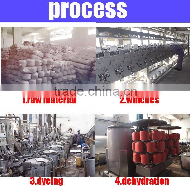 Mixed vortex spinning rayon color yarn