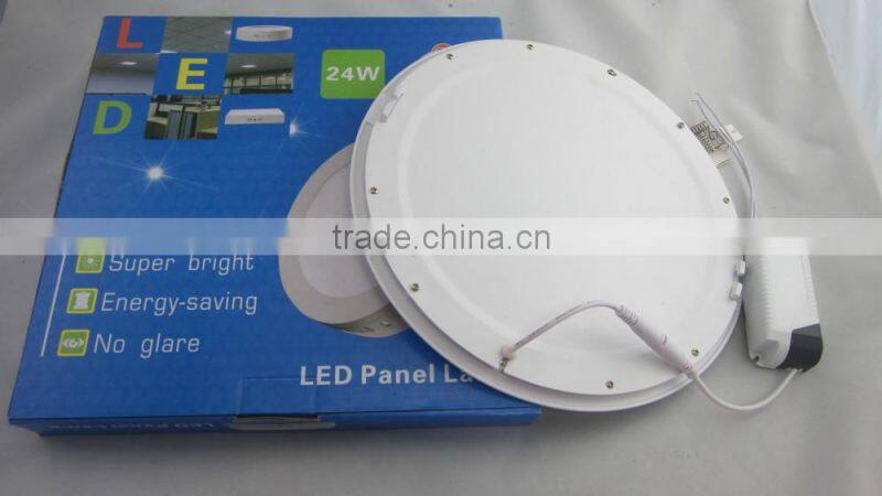 24W CE ROHS round Recessed LED panel light
