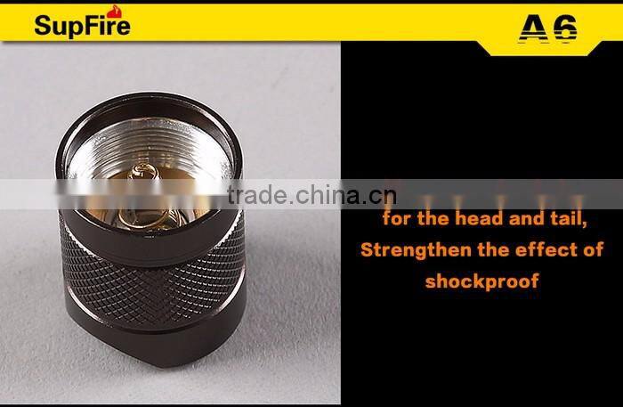 Supfire A6 Hot sale Rechargeable Flashlight Waterproof Led Torch