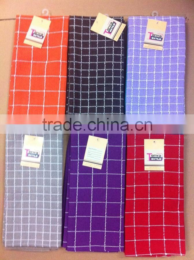 100% COTTON PRINTED TEA TOWEL PLAIN TOWEL