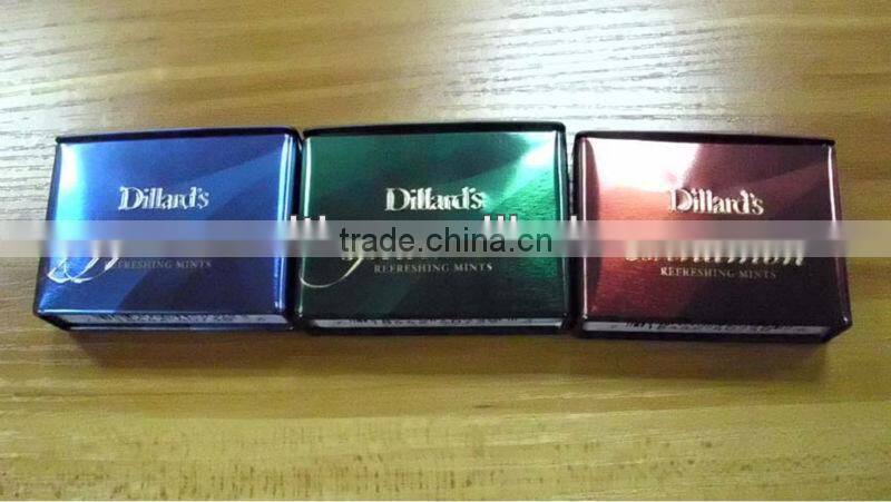 mint tin box with hinge,mailbox tin box