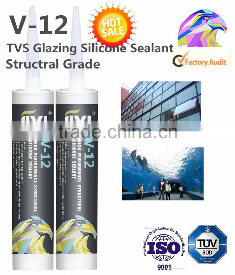 Silicone glass sealant/transparent silicone sealant/colored silicone sealant