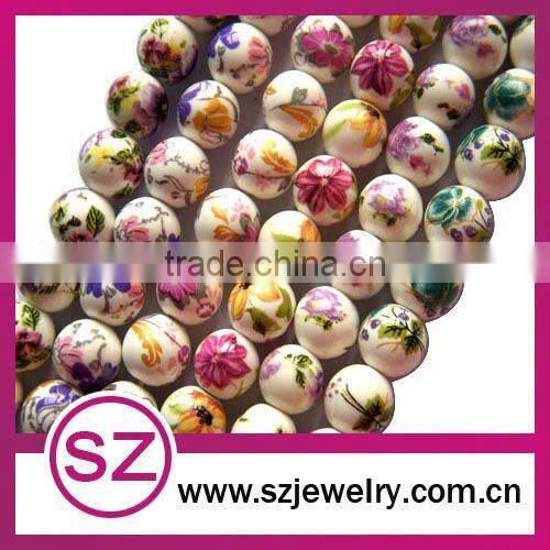 T38 2014 hot sale ceramic crytal bead jewelry