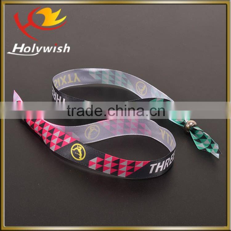Holywish fabric satin handicraft custom made wristbands for christmas gifts