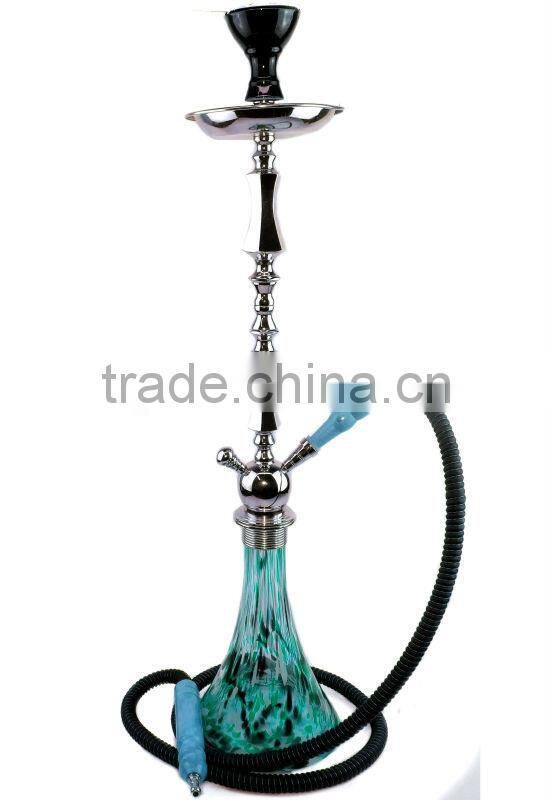 small shisha colored smoke hookah