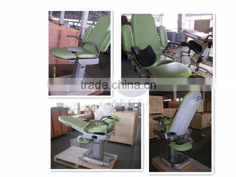 AG-S102B CE ISO obstetric surgical hospital manual gynecological chairs