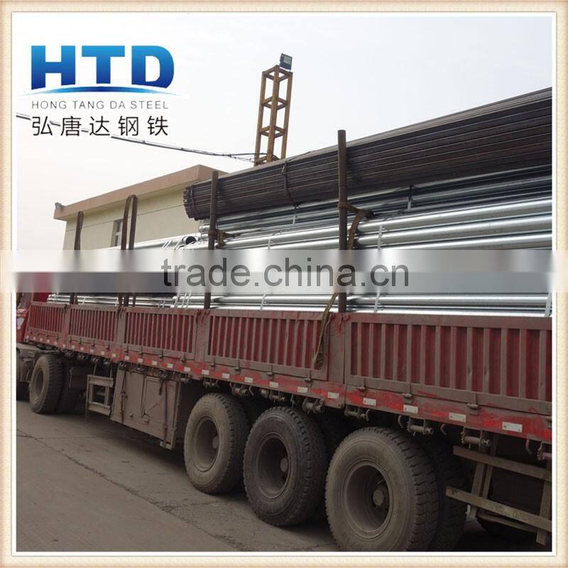 China supplier galvanized round pipe