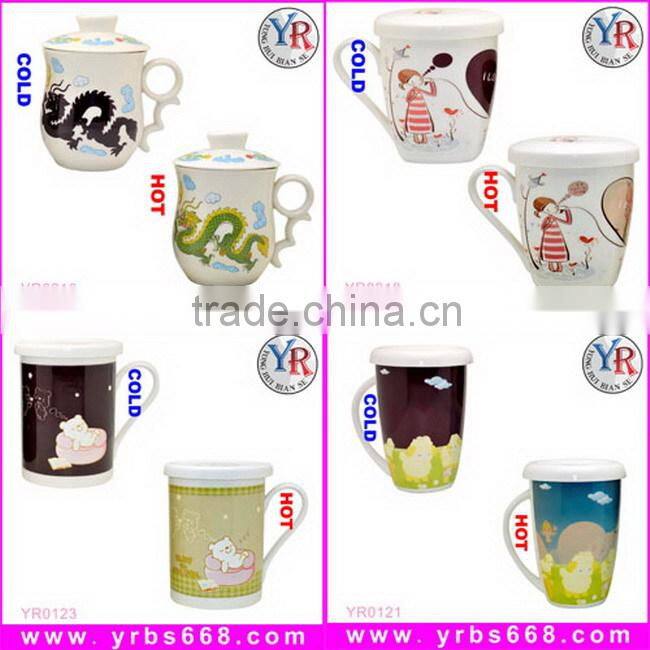 18 years factory selling advertisement customized photo white coffee sublimation mug