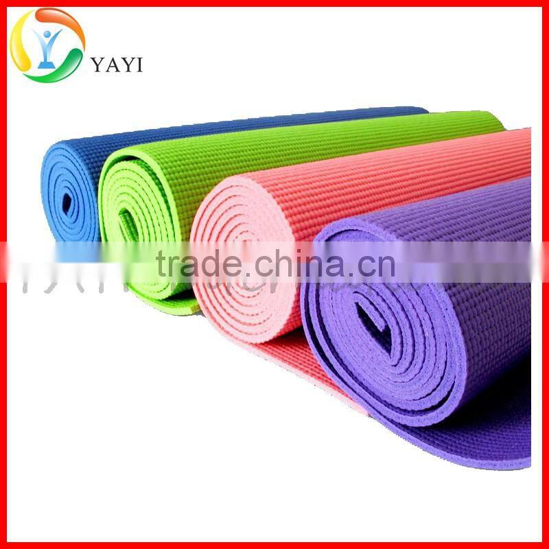 Cheap Yoga Pilates Exercise Lightweight PVC Yoga Mat
