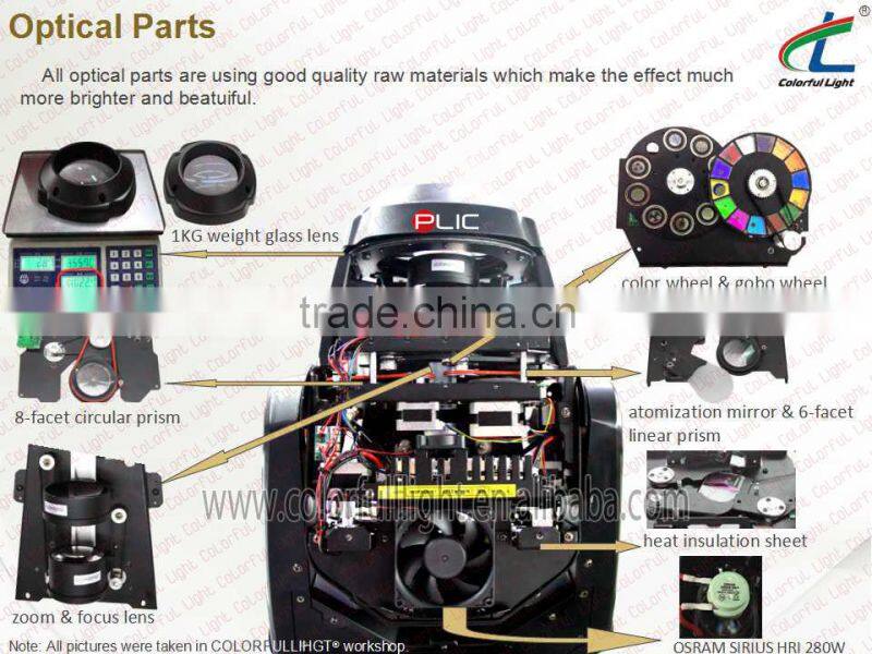 2014 Hot selling 280w moving head beam light