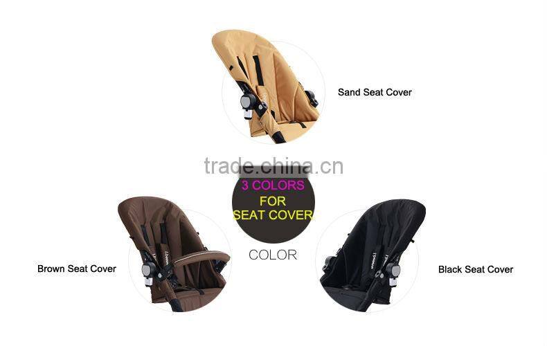 2016 New Design top seller good quality baby pram 3 in 1 with EN1888